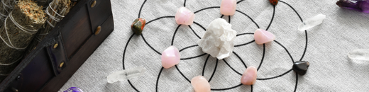 January Crystal Grid: Create a Crystal Grid for New Beginnings