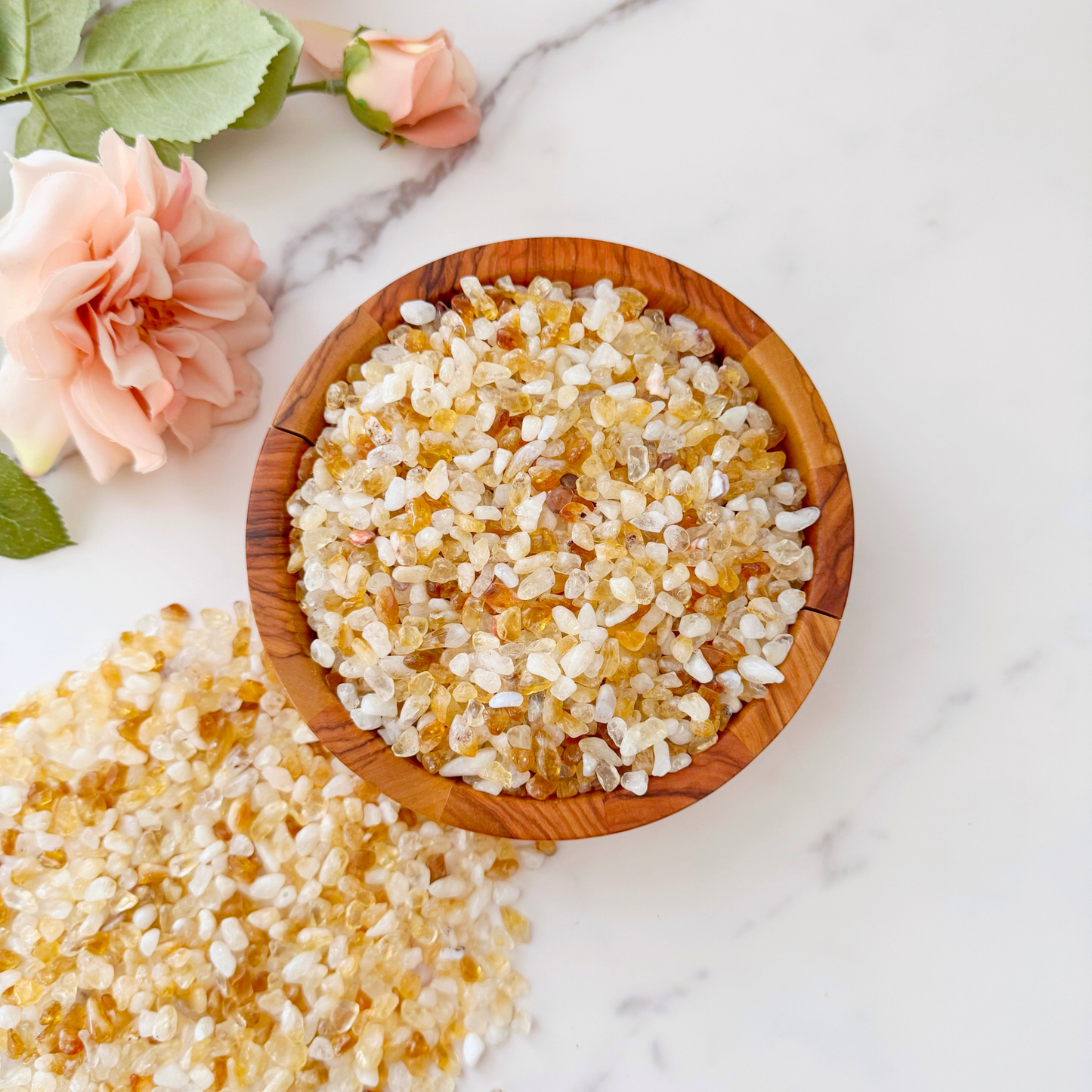 Citrine Crystal Chips
