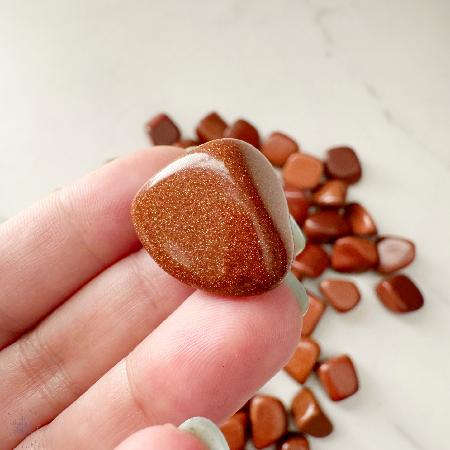 Goldstone Tumbled Stones