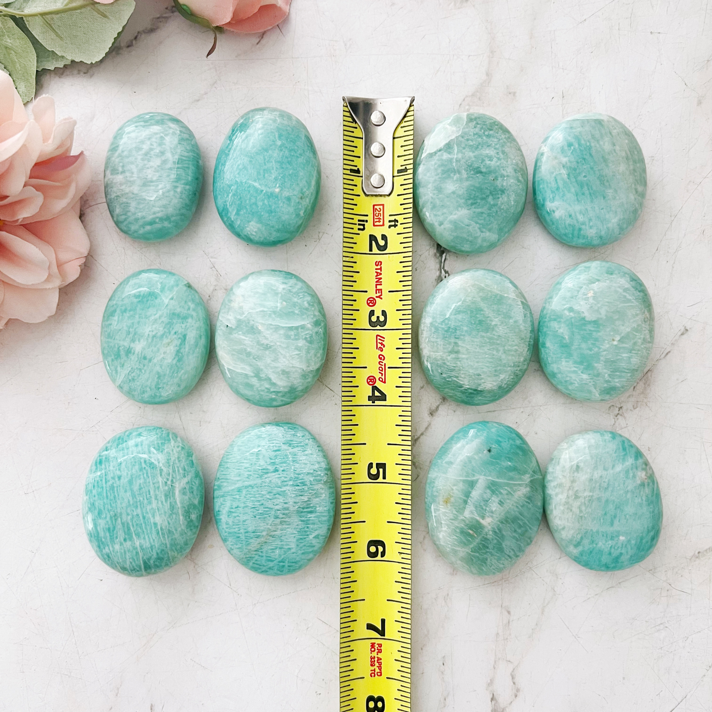 Amazonite Palm Stone