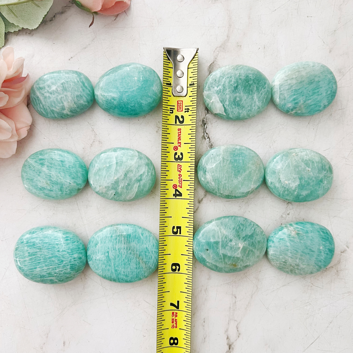 Amazonite Palm Stone
