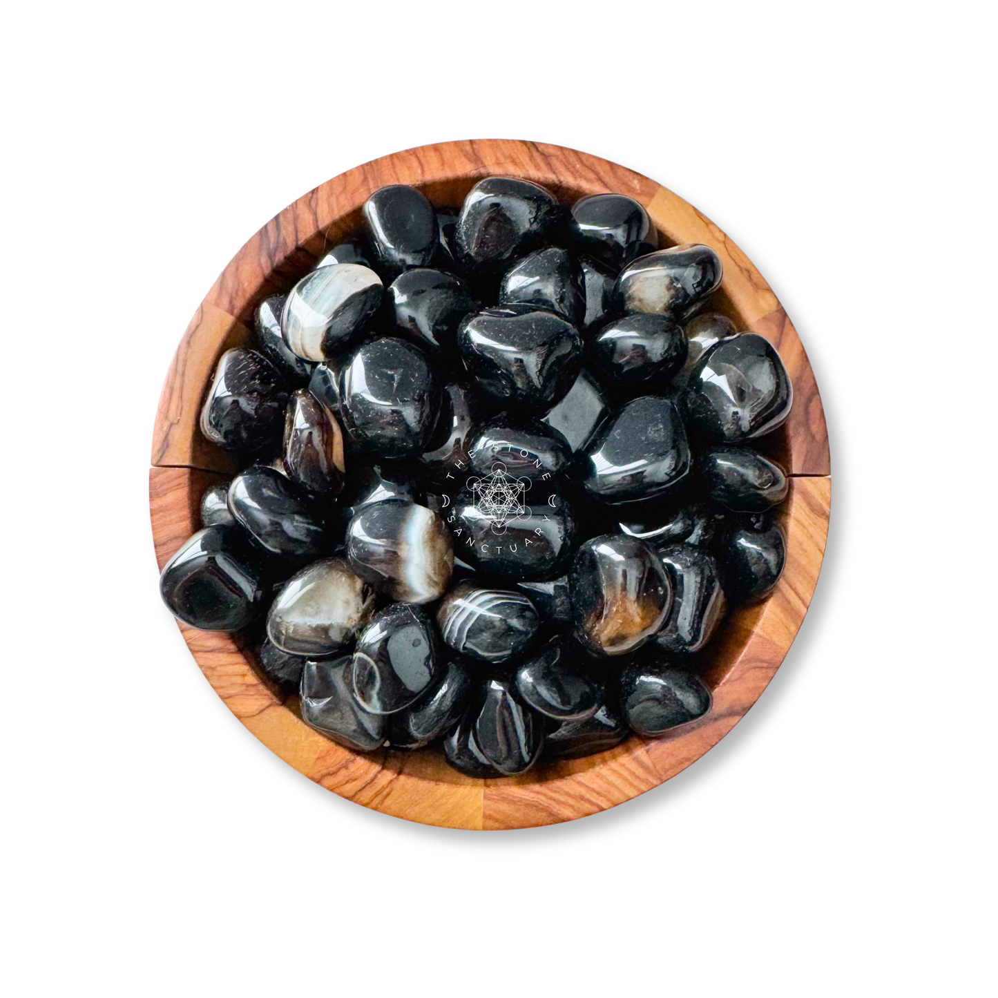 Black Onyx Tumbled Stones