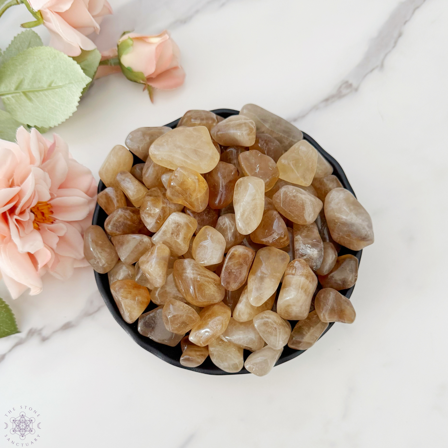 Natural Citrine Tumbled Stones