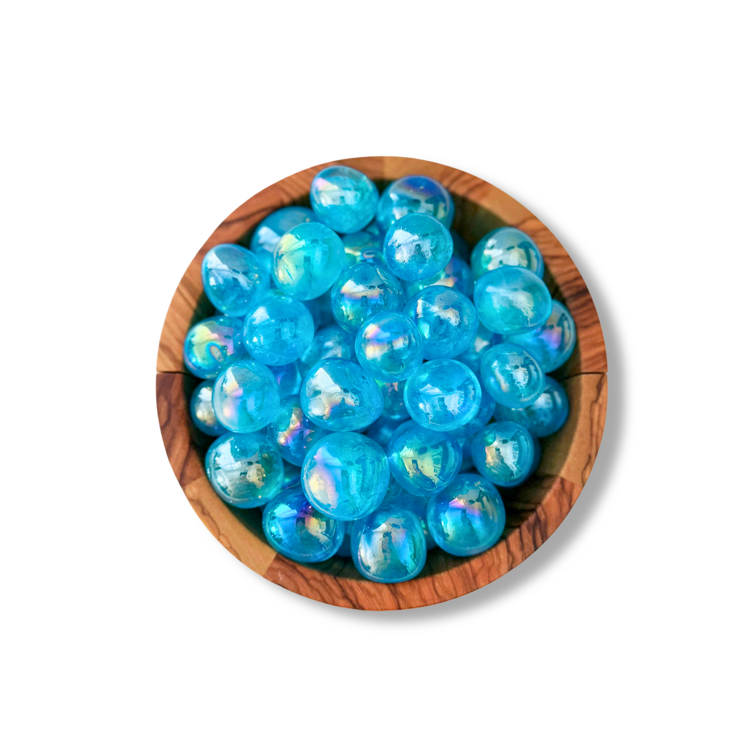 Aqua Aura Quartz Tumbled Stones