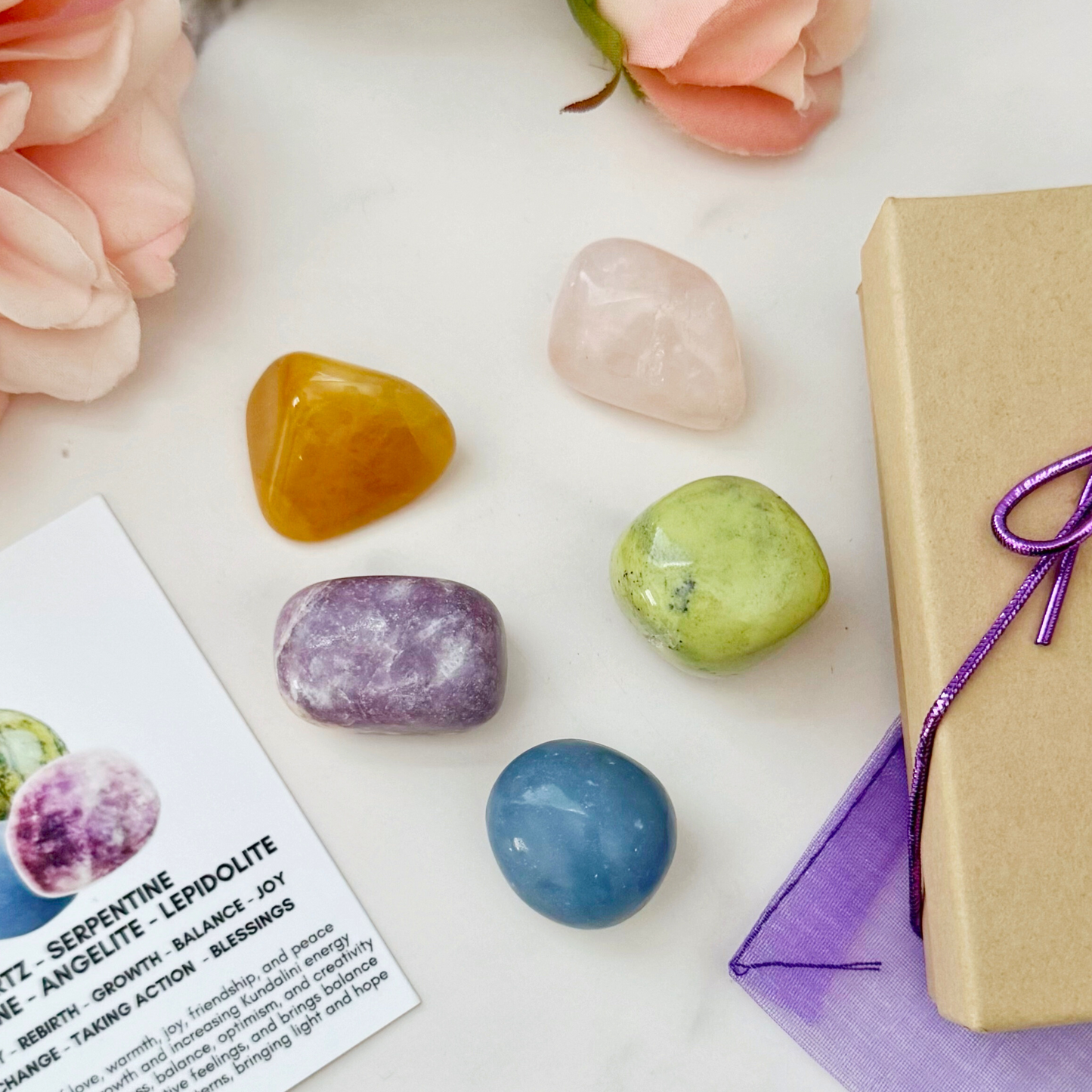 Ostara Crystal Kit