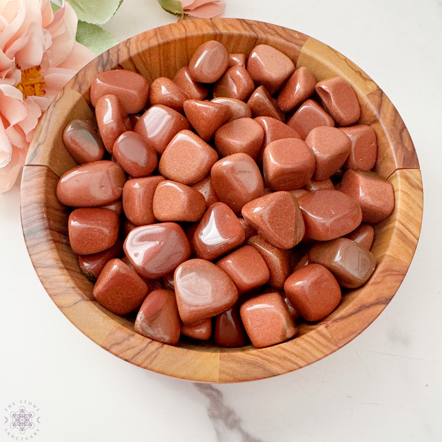Goldstone Tumbled Stones