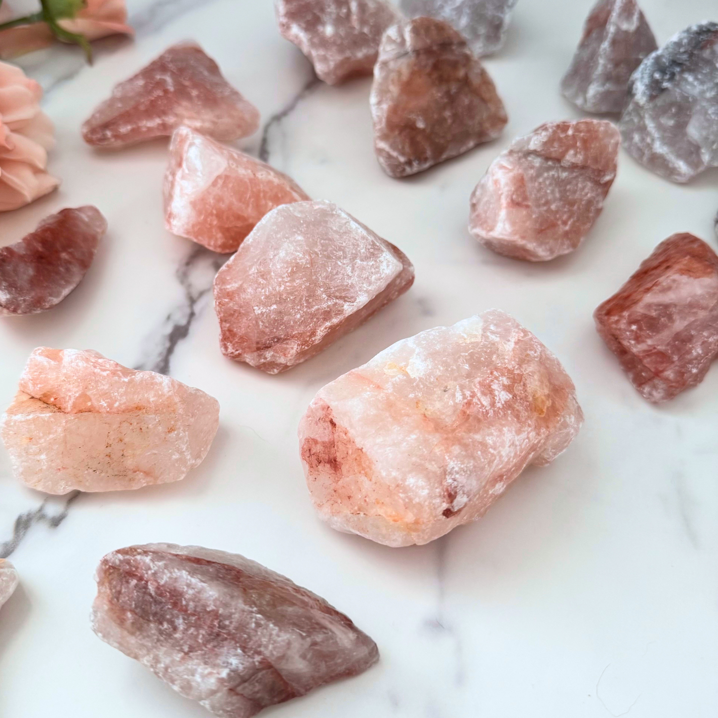 Raw Fire Hematoid Quartz