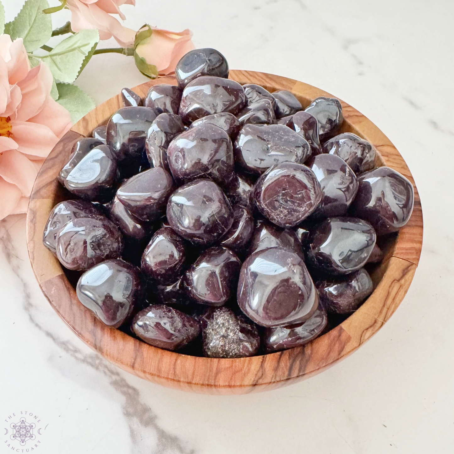 Garnet Tumbled Stones
