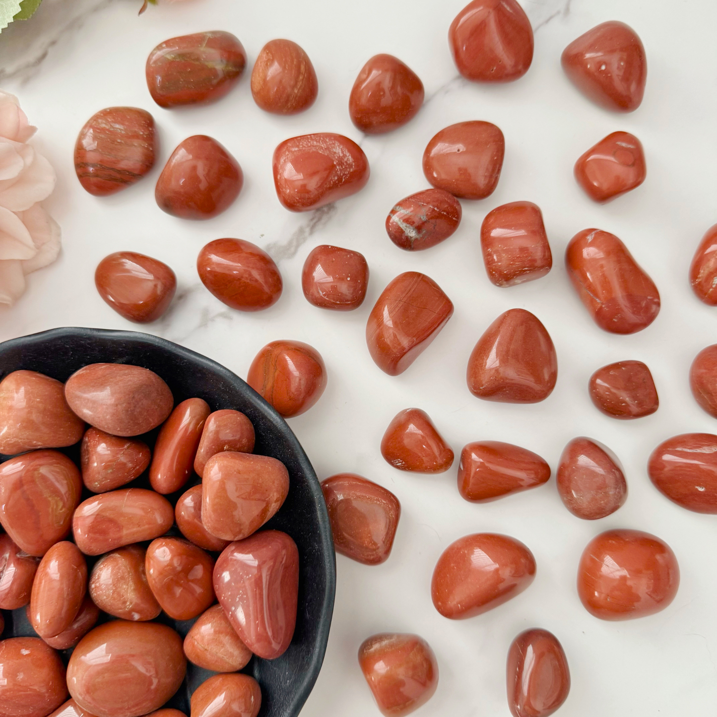 Red Jasper Tumbled Stones