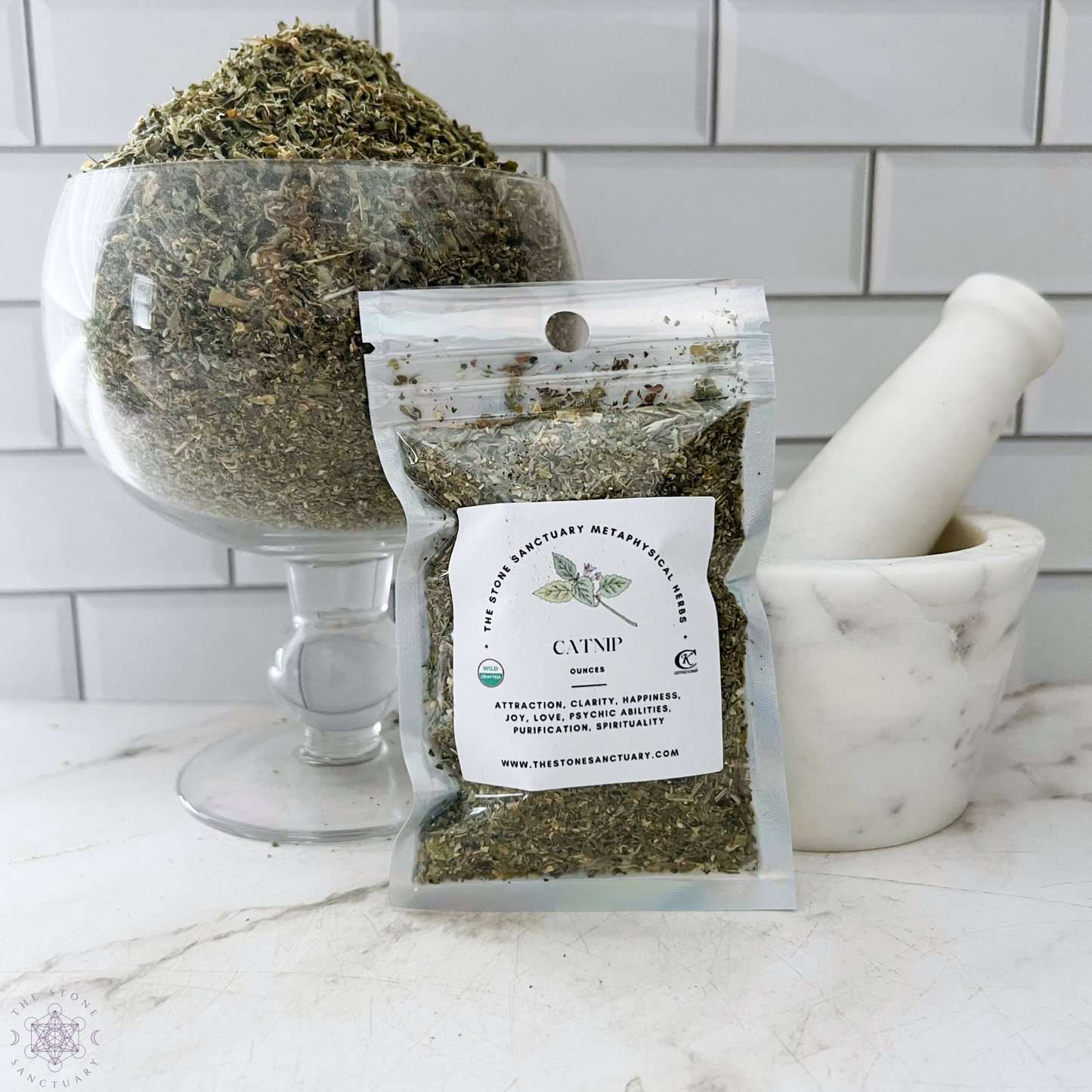 Catnip Leaf, Cut and Sifted