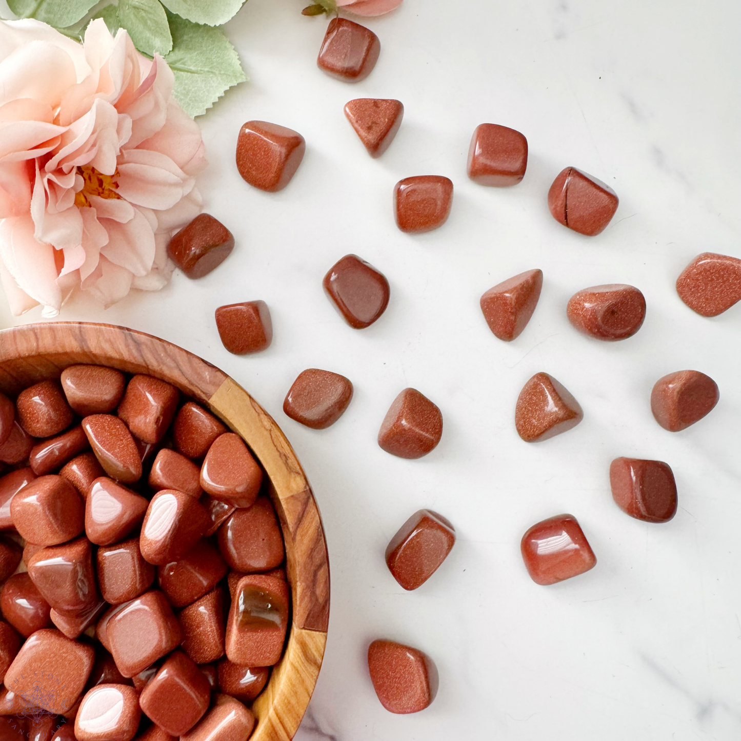 Goldstone Tumbled Stones