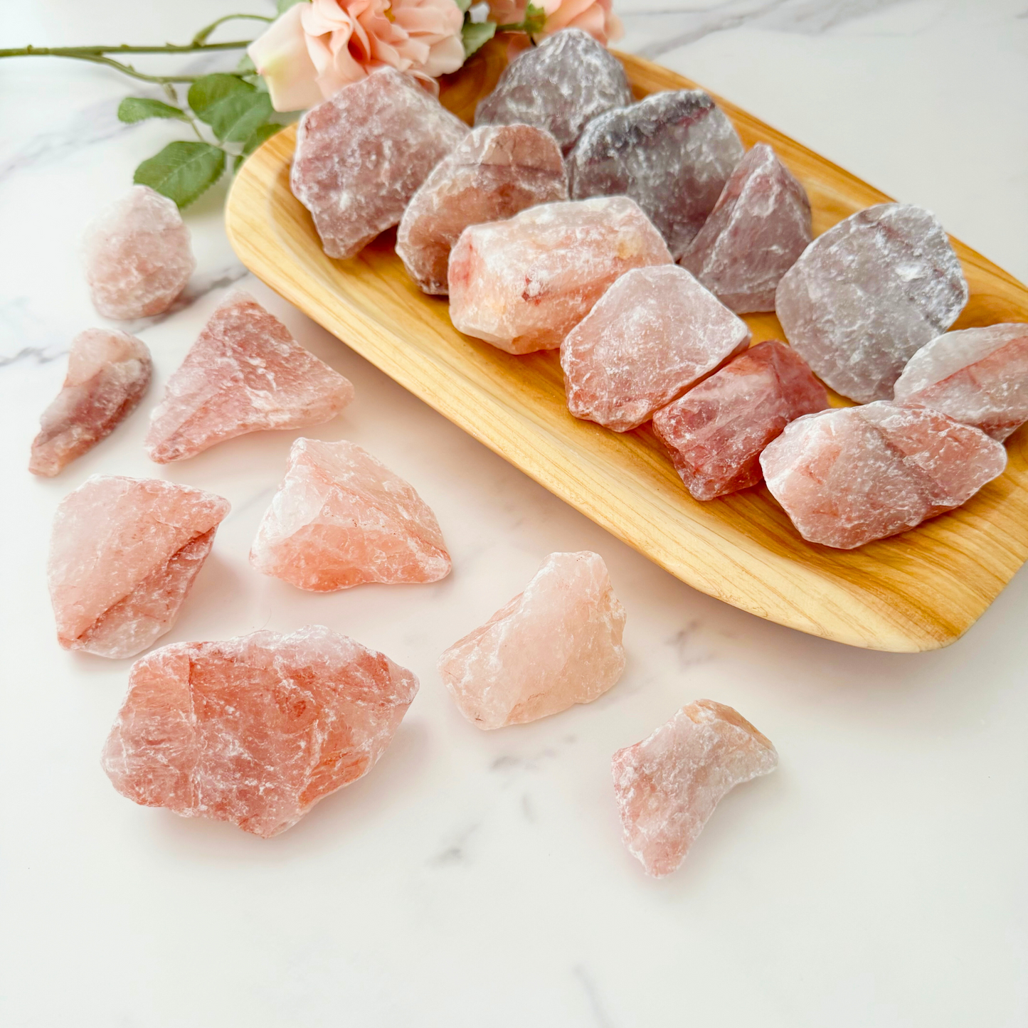 Raw Fire Hematoid Quartz