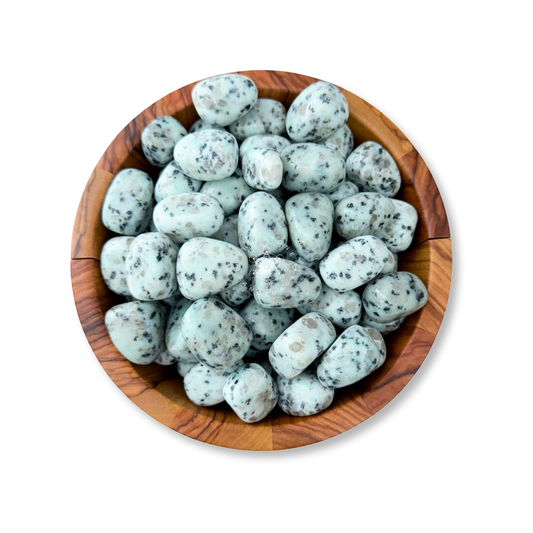 Kiwi Jasper Tumbled Stones