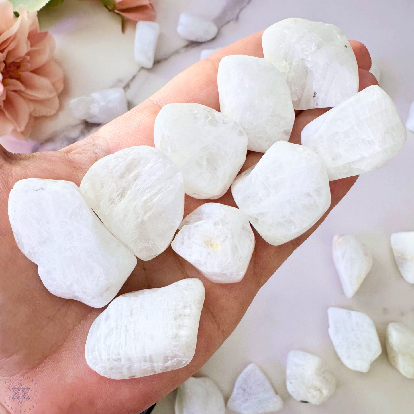 Petalite Tumbled Stones