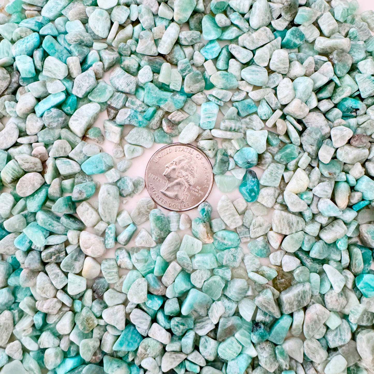 Amazonite Crystal Chips