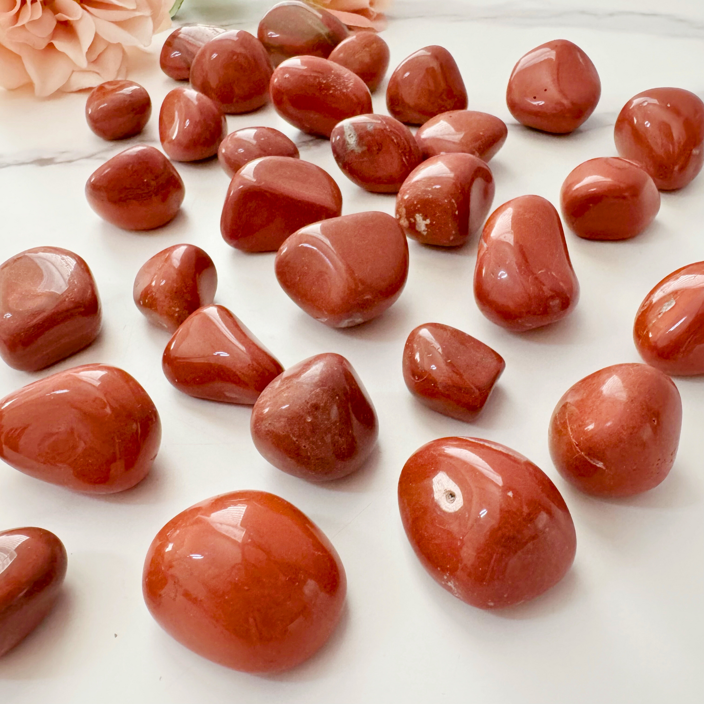 Red Jasper Tumbled Stones