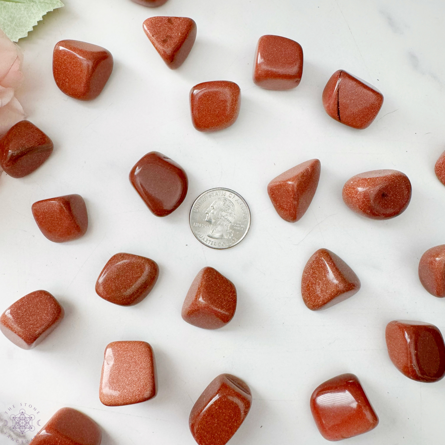 Goldstone Tumbled Stones