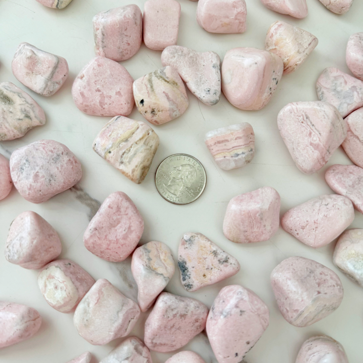 Rhodochrosite Tumbled Stones