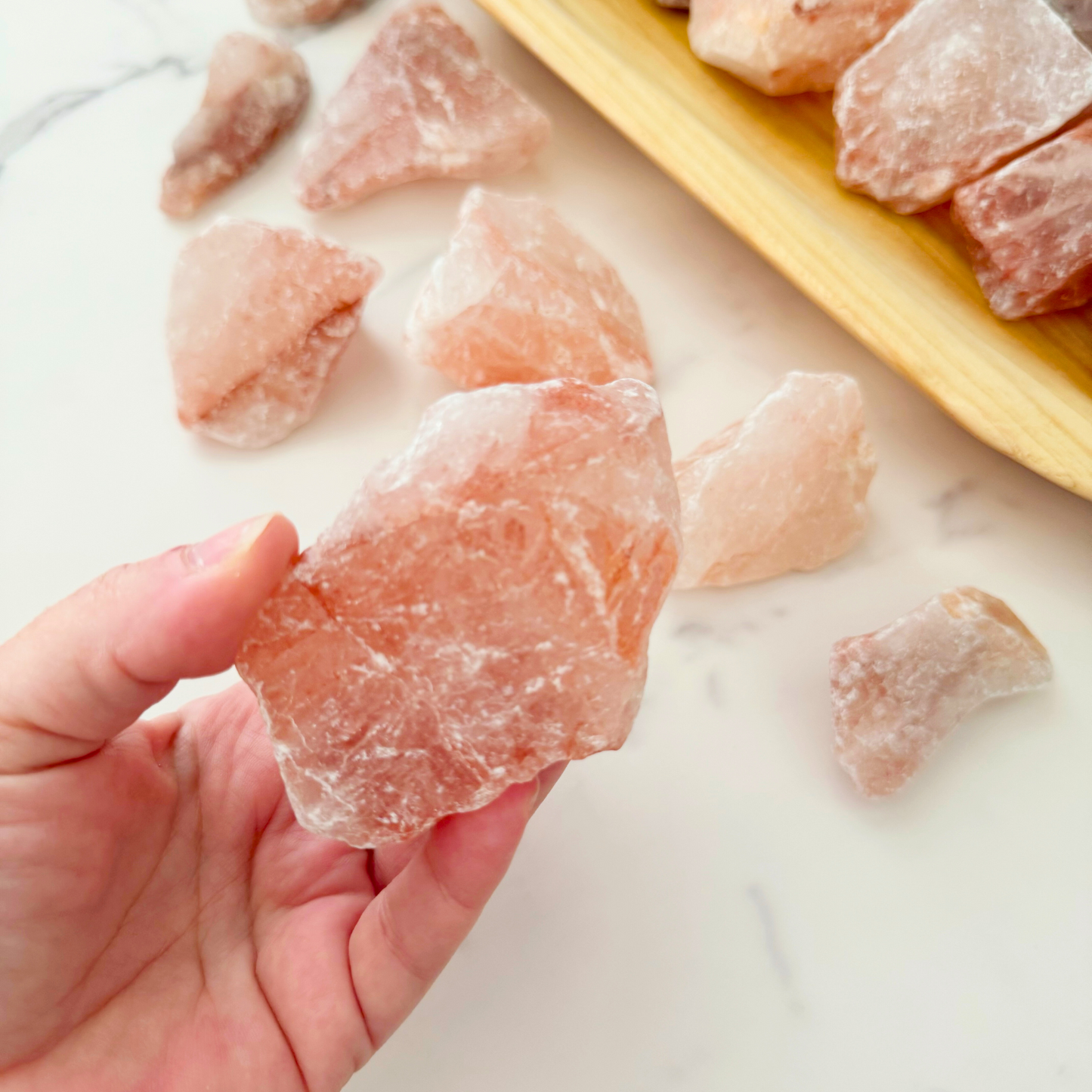 Raw Fire Hematoid Quartz