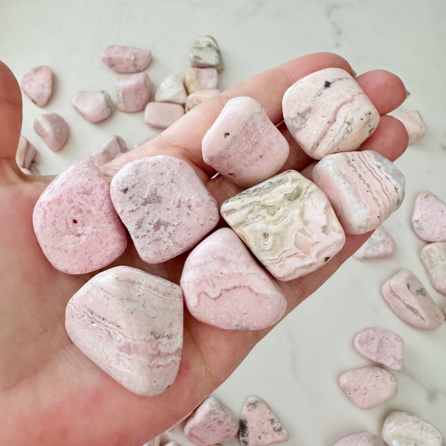 Rhodochrosite Tumbled Stones