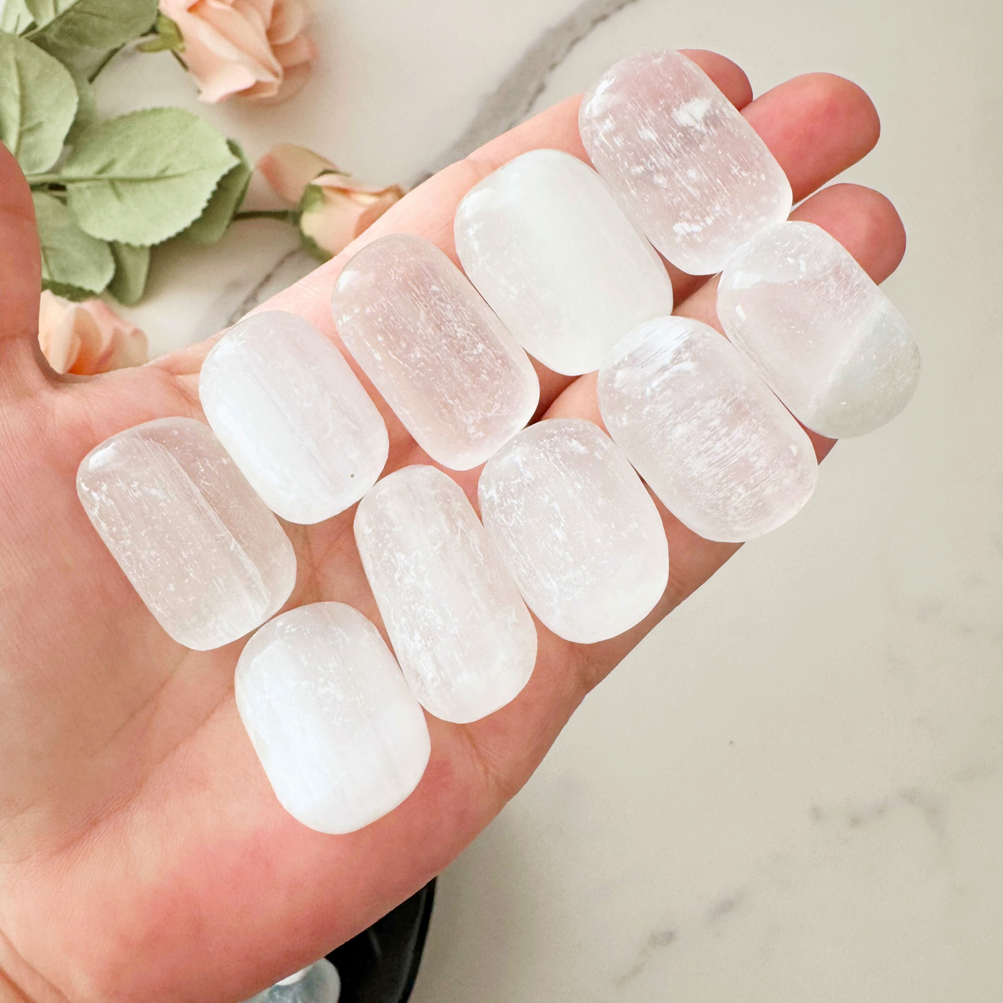 Mini Selenite Tumbled Stones