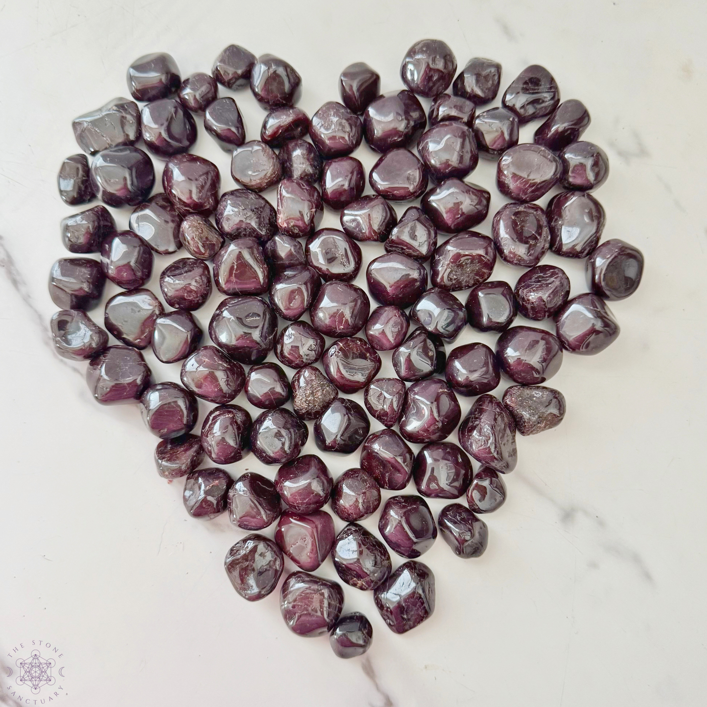 Garnet Tumbled Stones