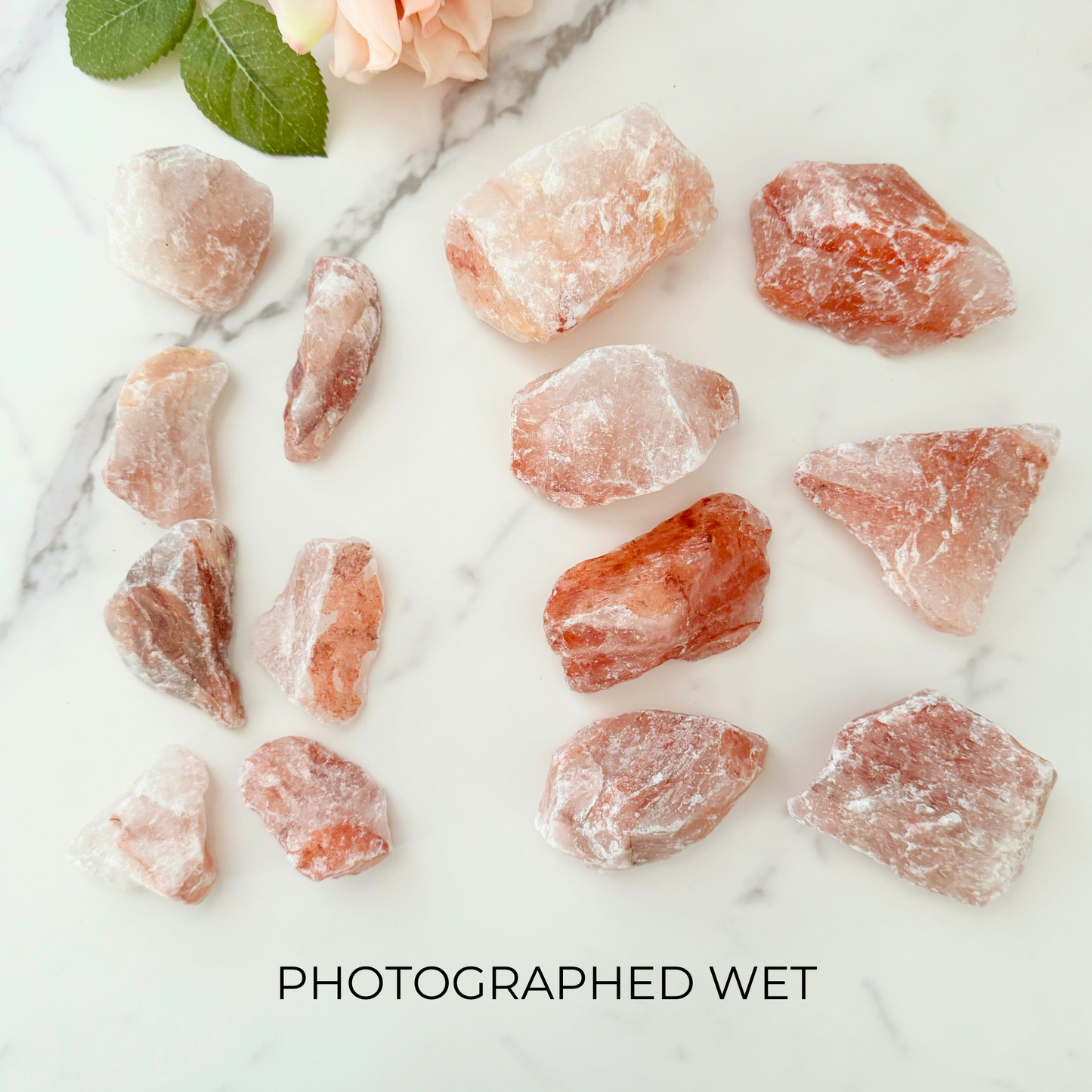 Raw Fire Hematoid Quartz