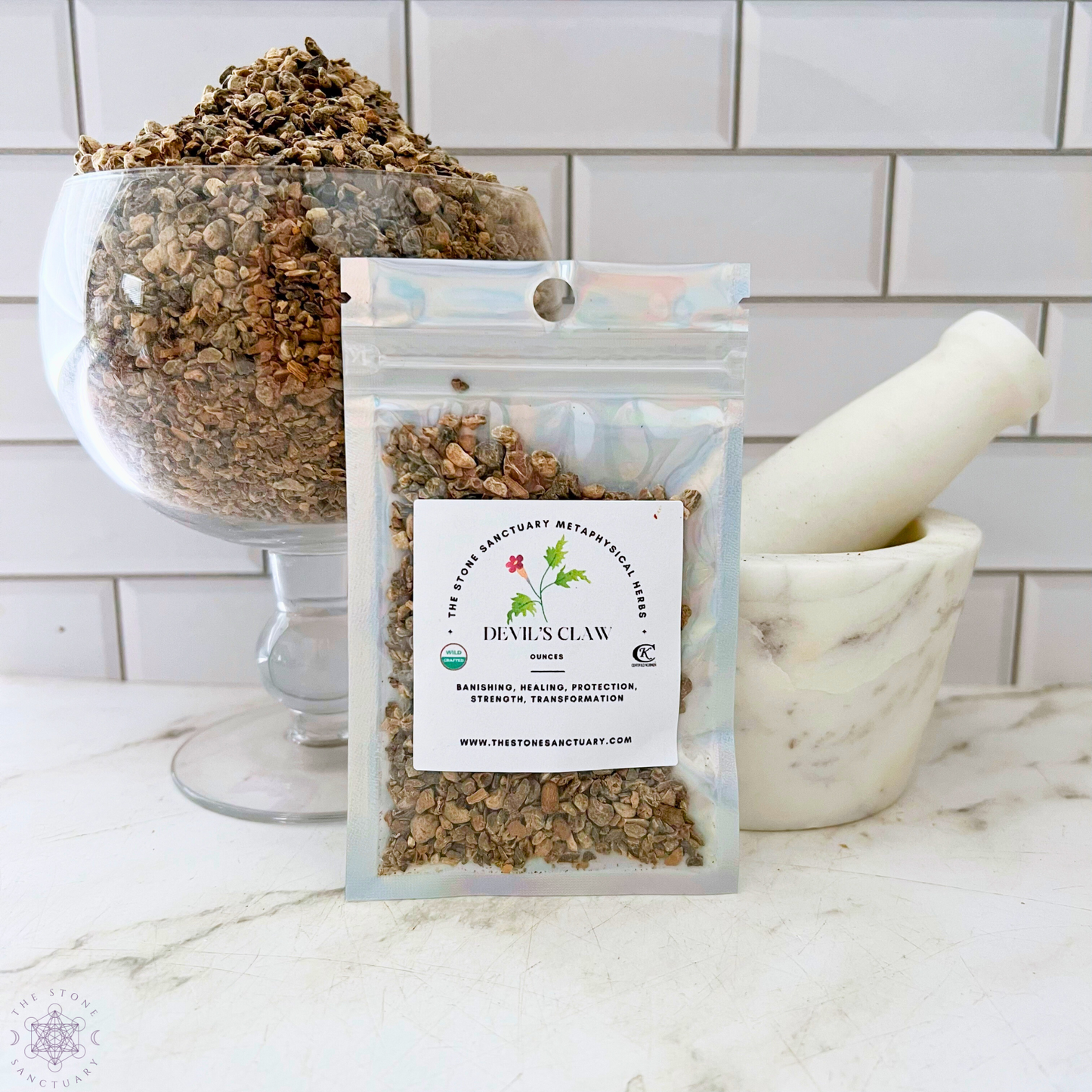 Devil's Claw Root, Cut and Sifted, Organic