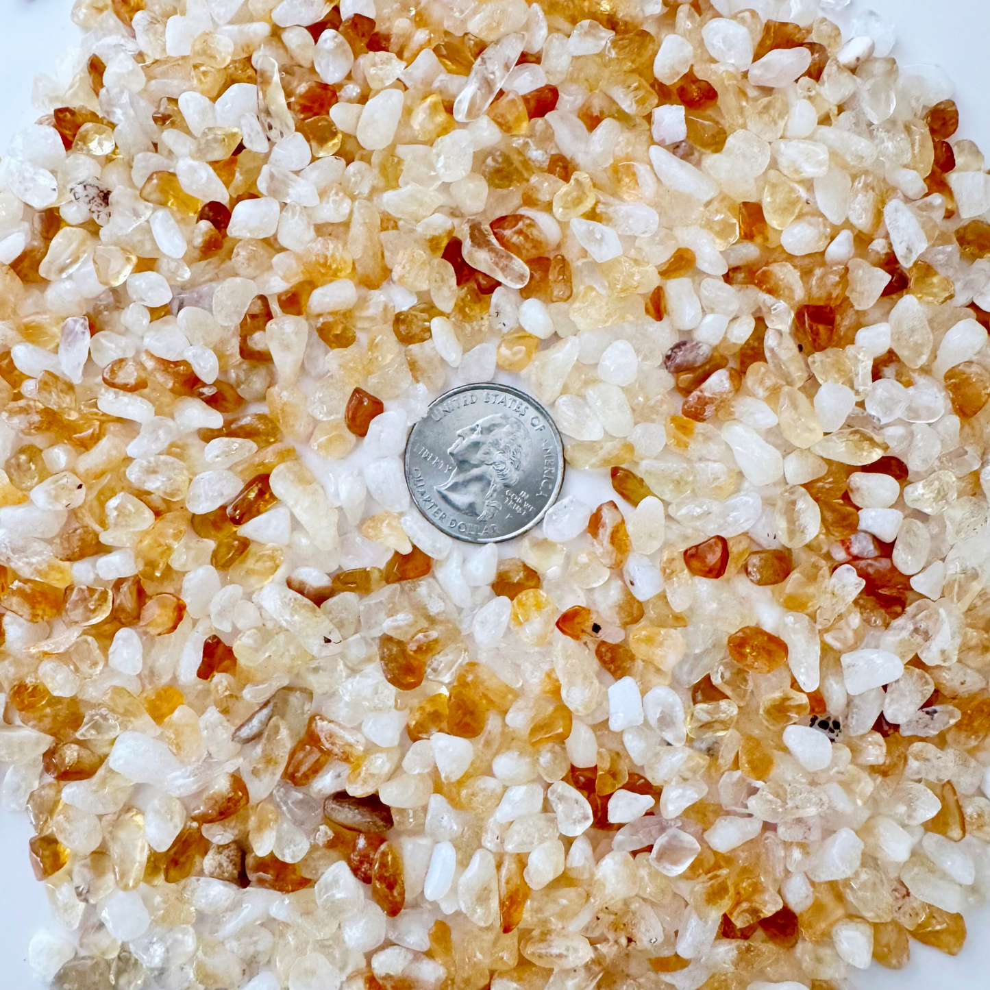 Citrine Crystal Chips