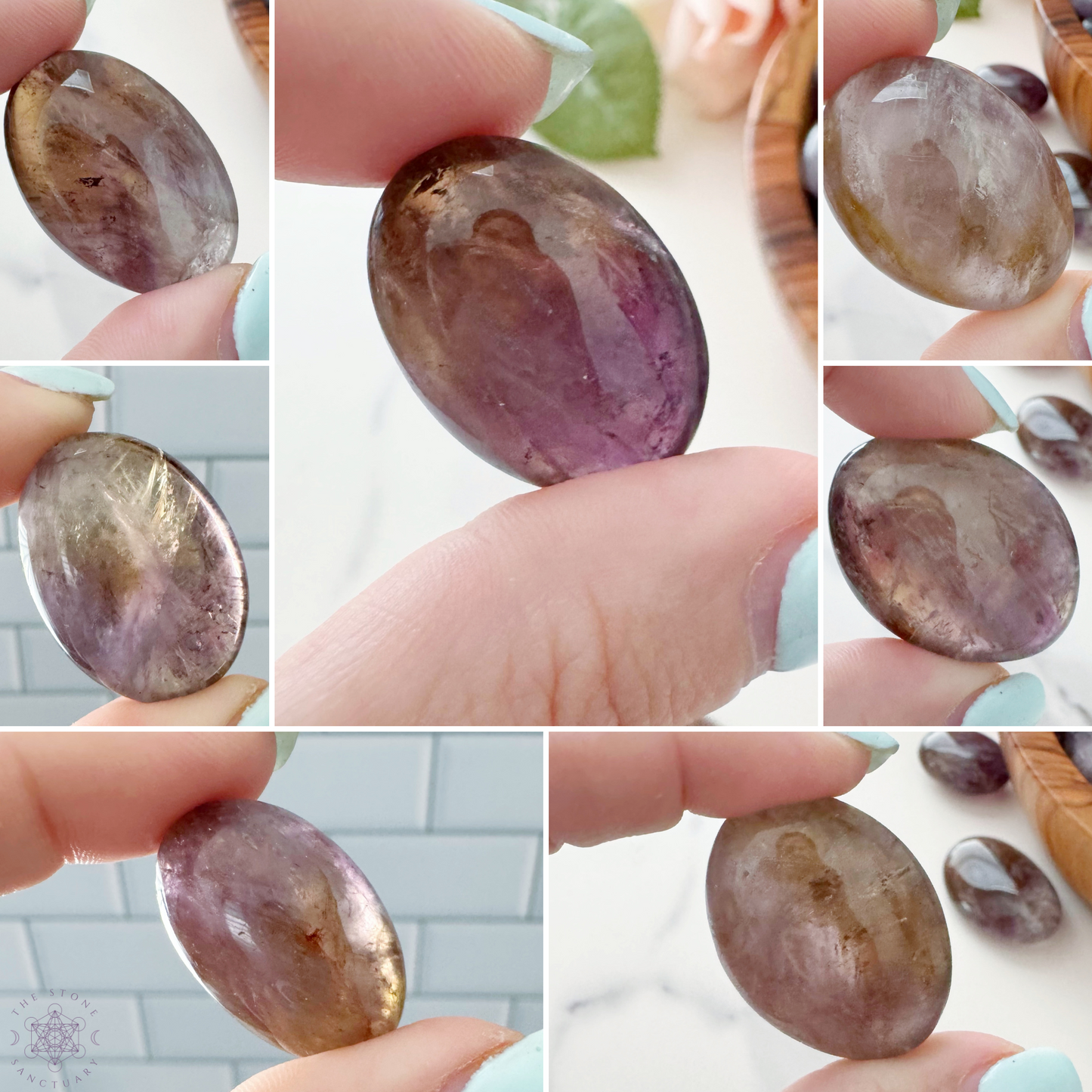 Ametrine Tumbled Stones