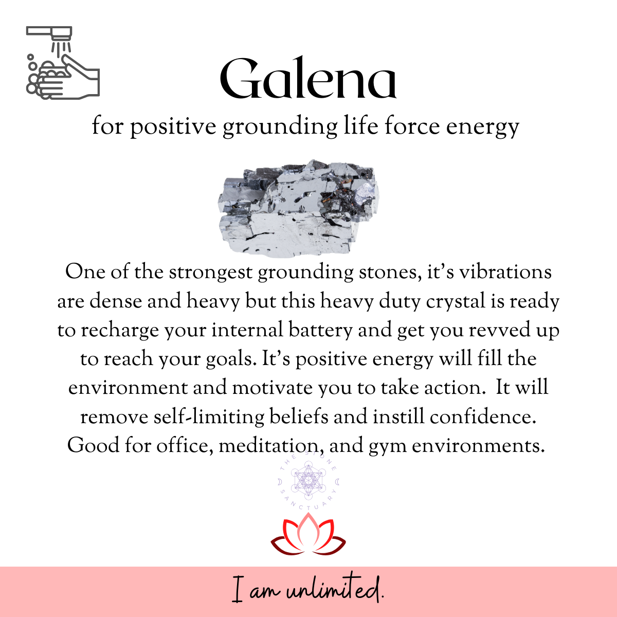 Raw Galena Stones