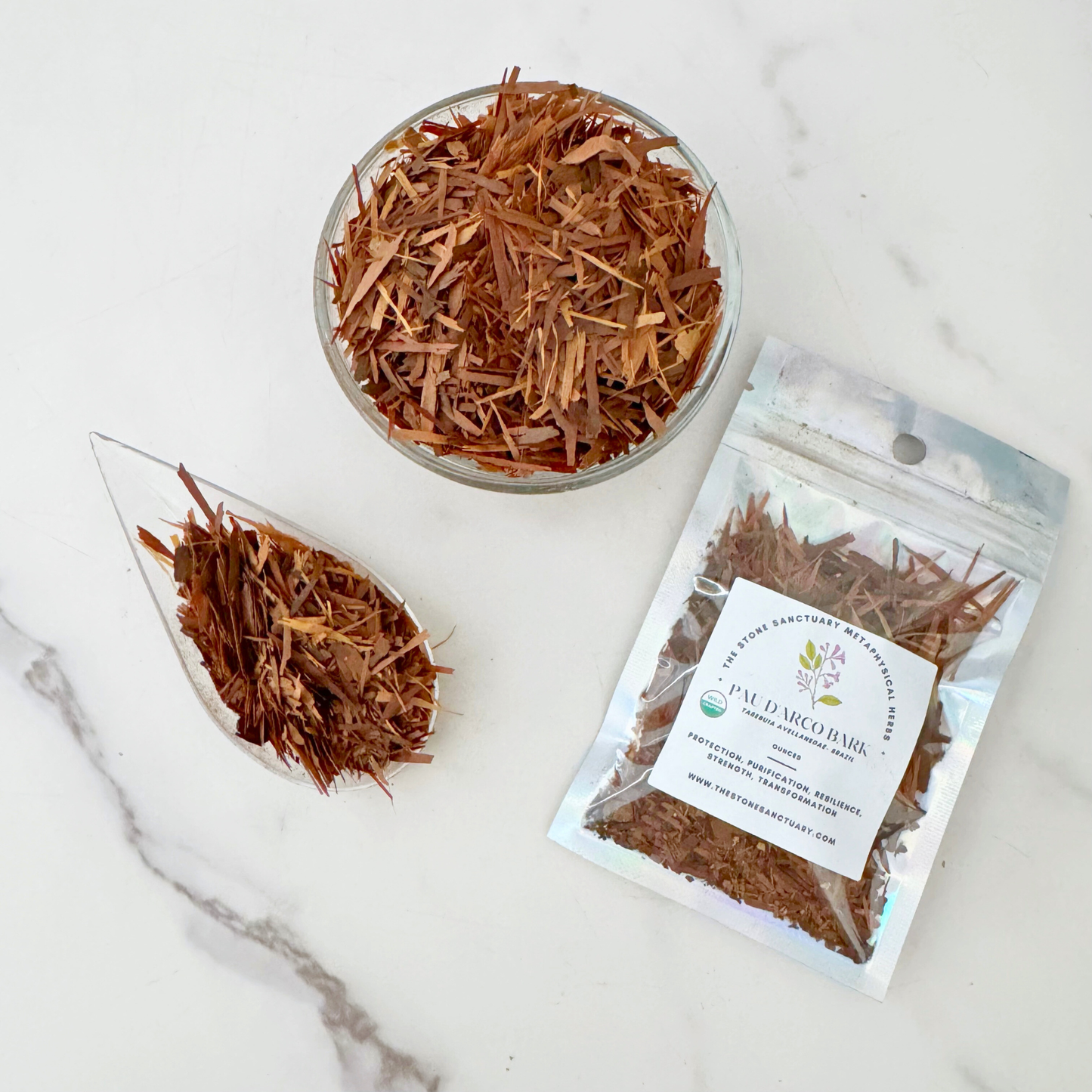 Pau D'Arco Bark, Cut and Sifted, Wildcrafted