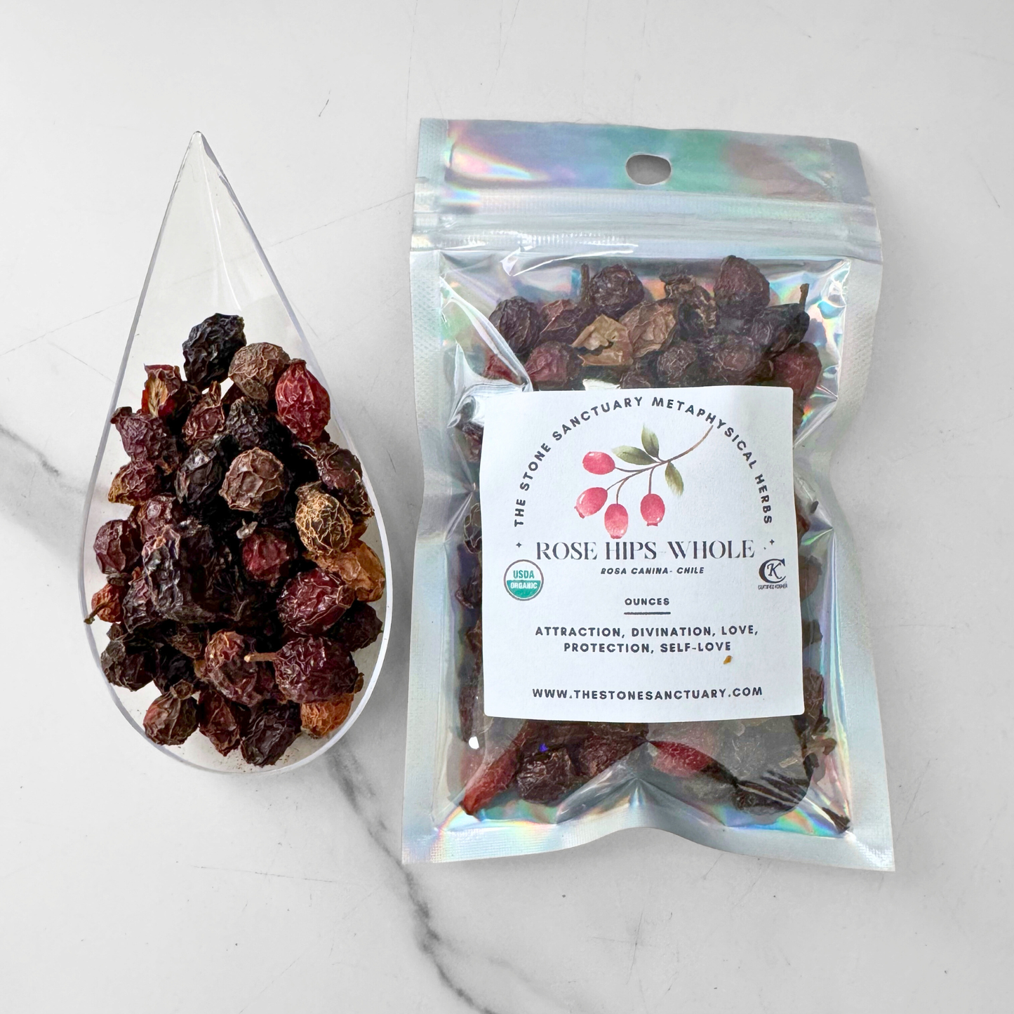 Rosehips, Whole, Organic