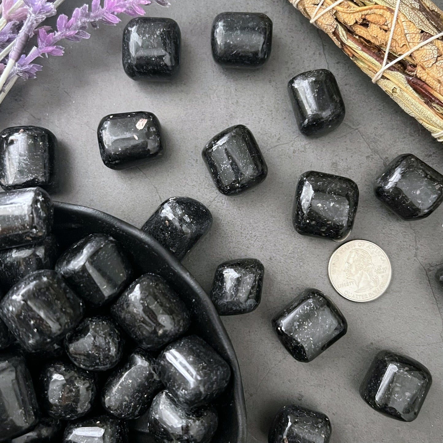 Coppernite Tumbled Stones