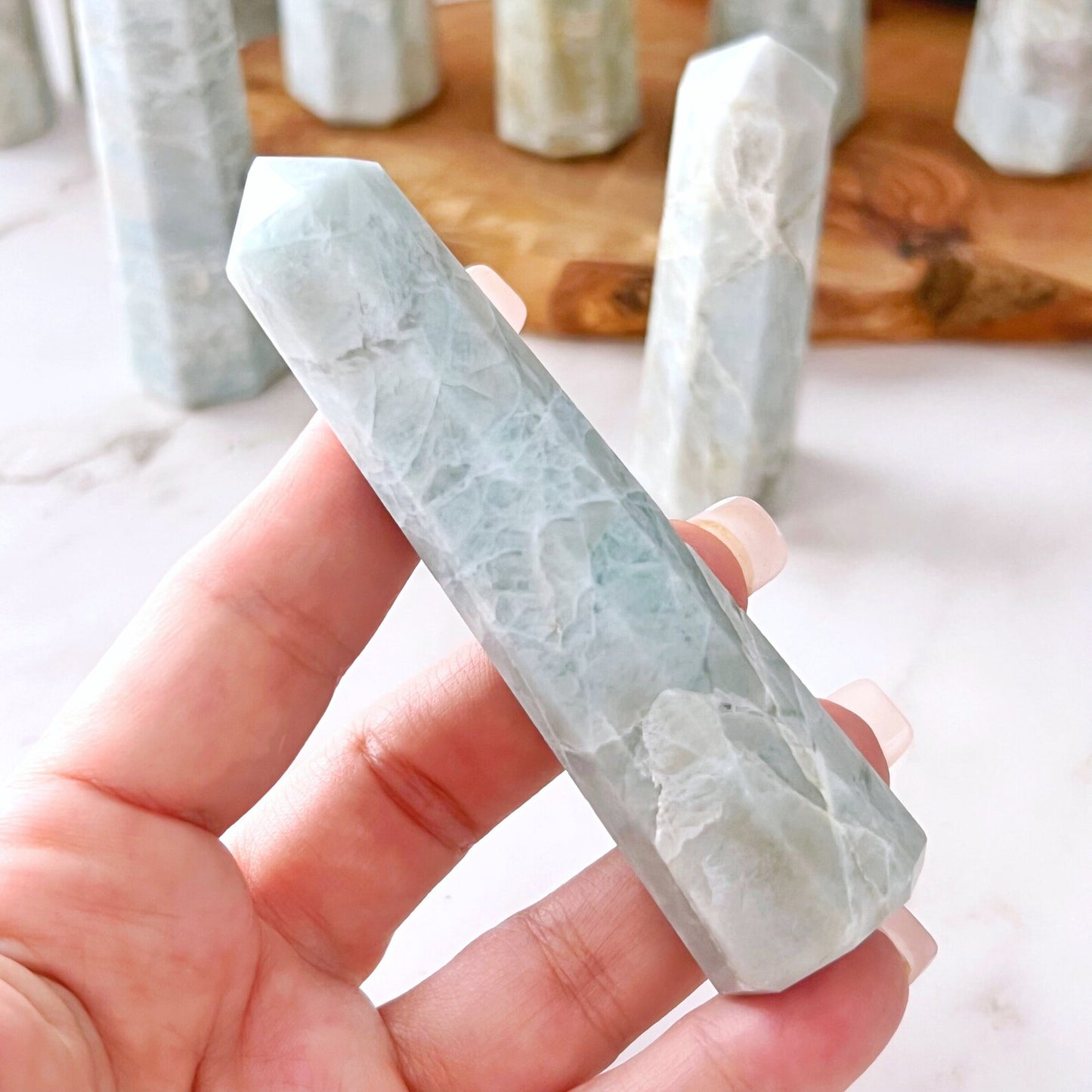 2-3" Aquamarine Standing Point