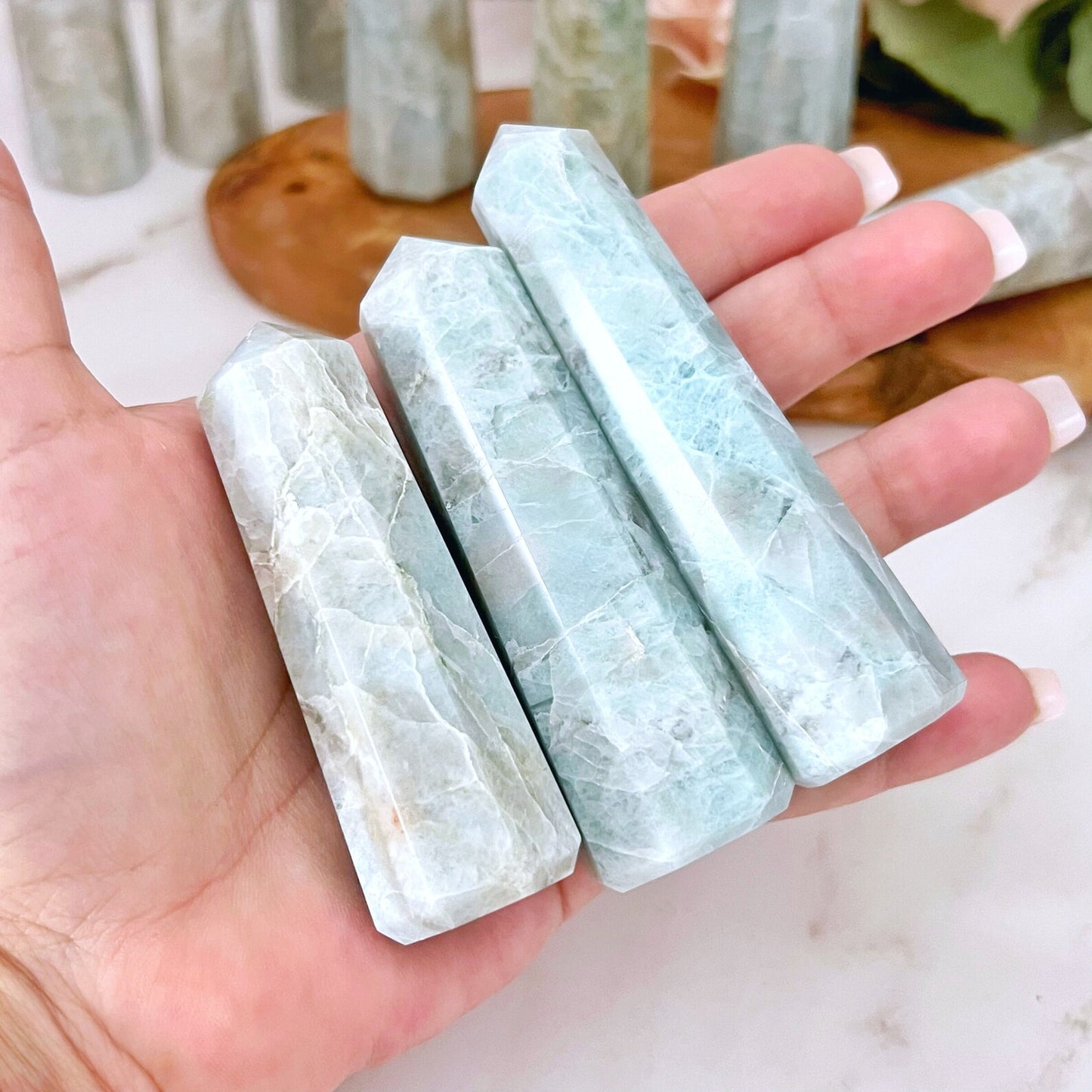 2-3" Aquamarine Standing Point