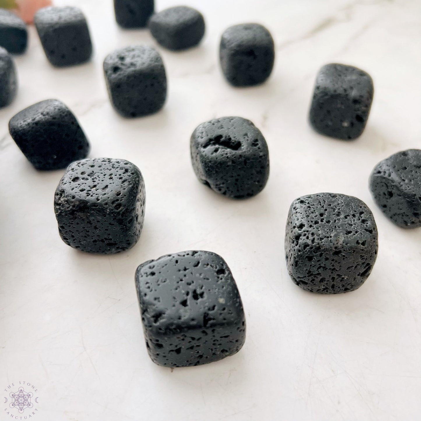 Lava Rock Tumbled Stones