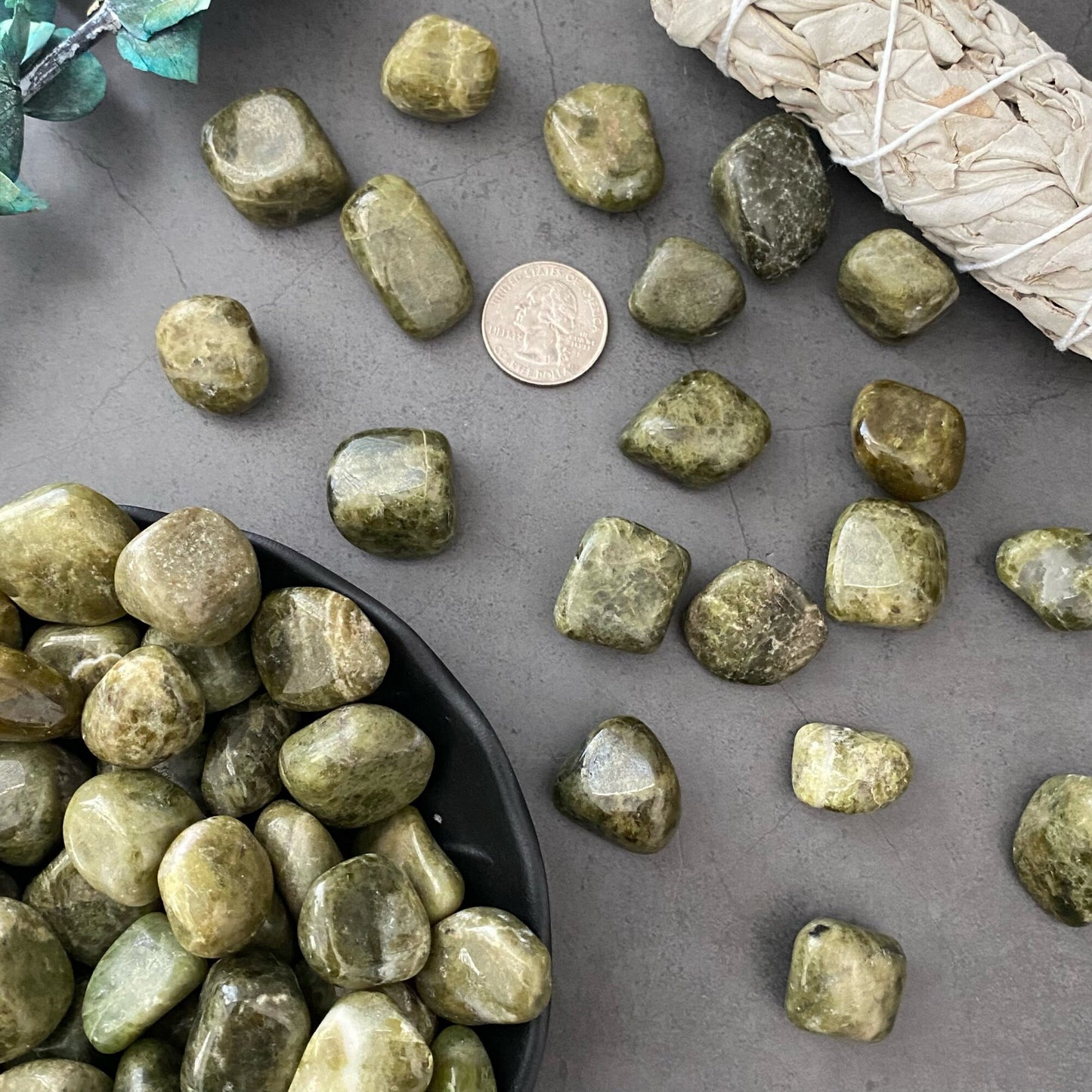 Vesuvianite Tumbled Stones