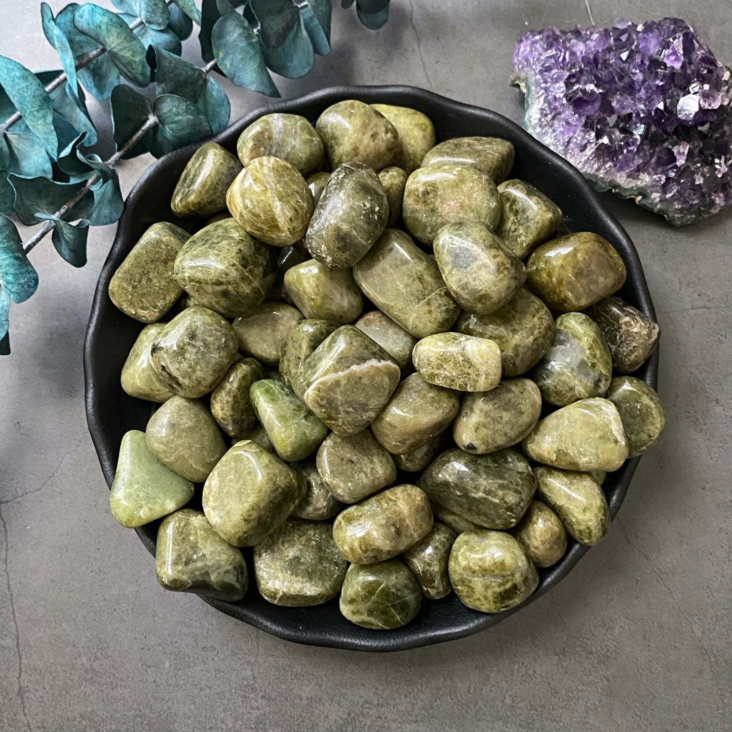Vesuvianite Tumbled Stones