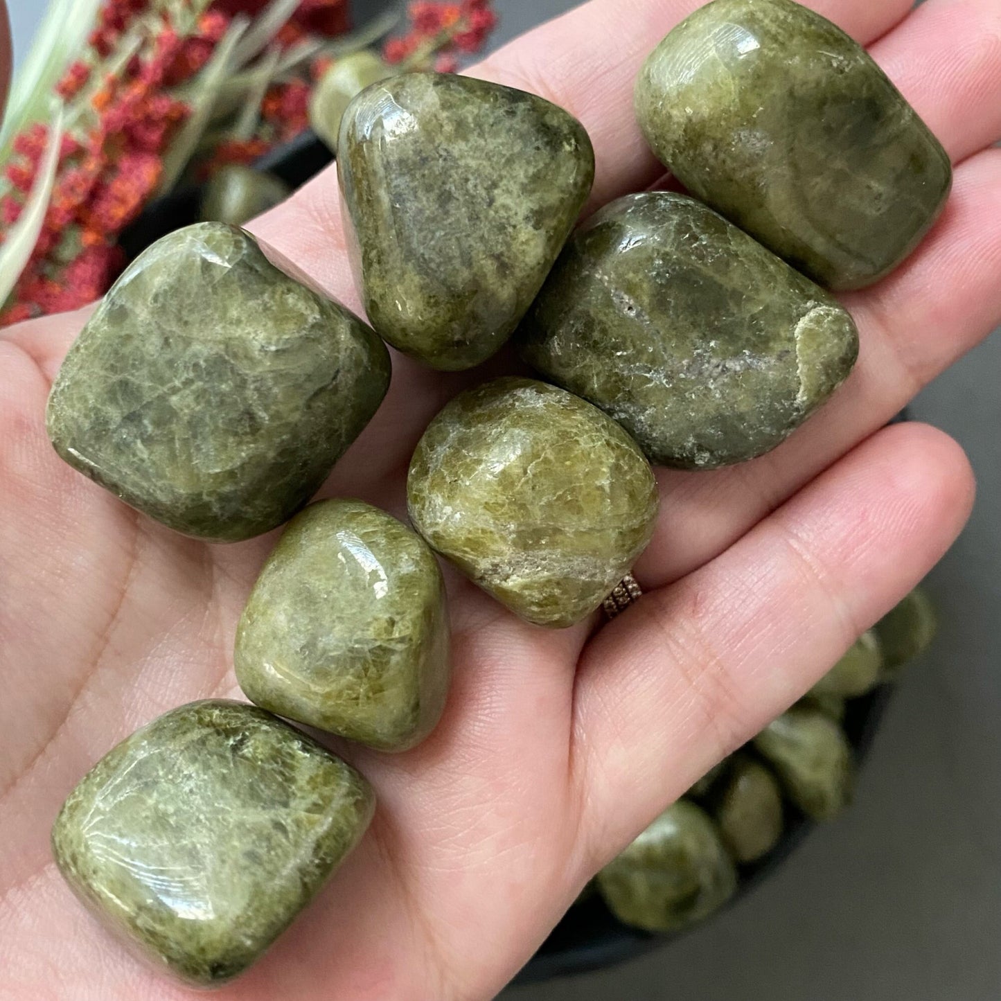 Vesuvianite Tumbled Stones