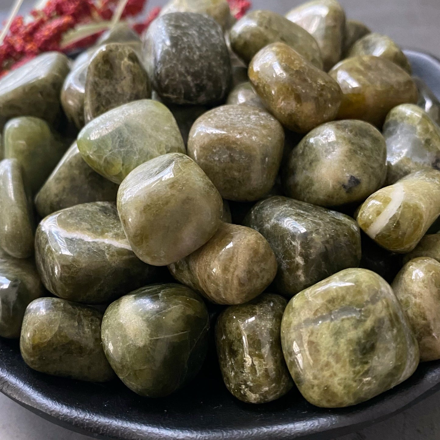 Vesuvianite Tumbled Stones