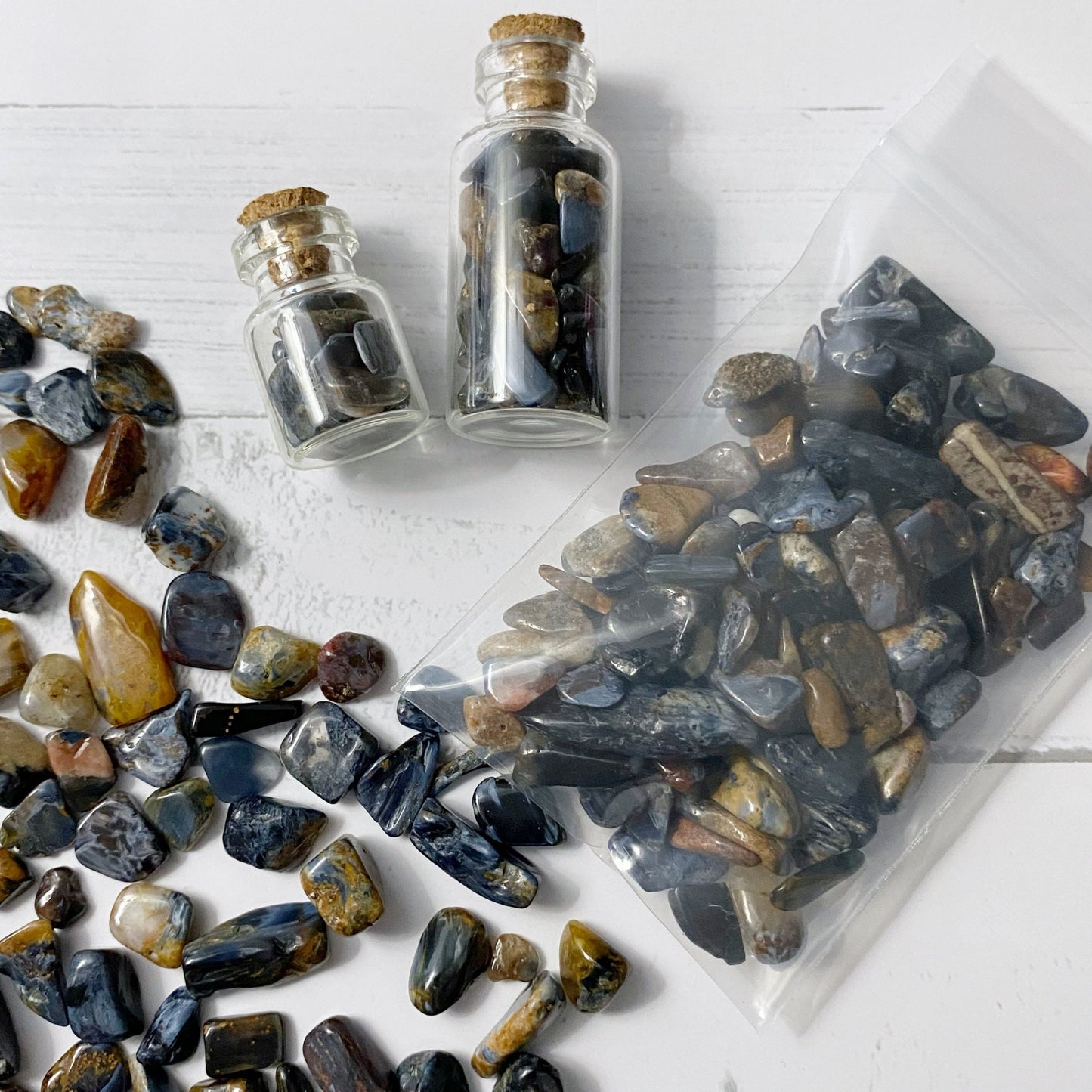 Pietersite Crystal Chips