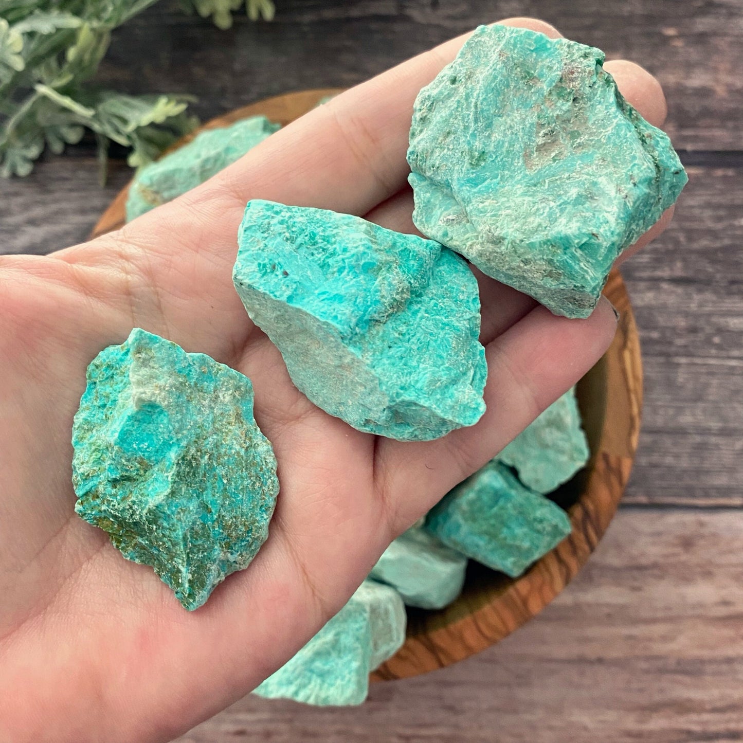 Raw Peruvian Turquoise Stones
