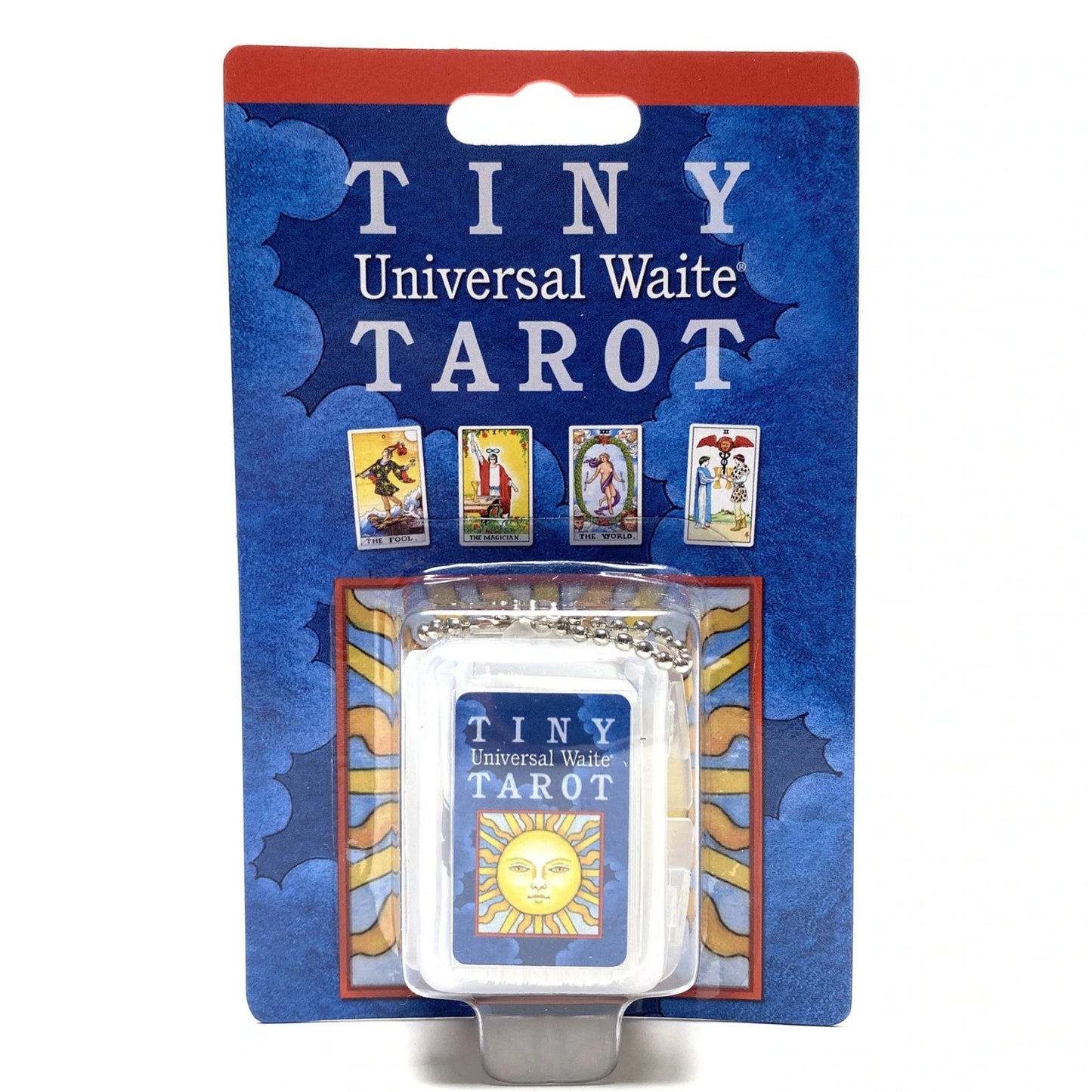 Tiny Universal Waite Tarot Keychain