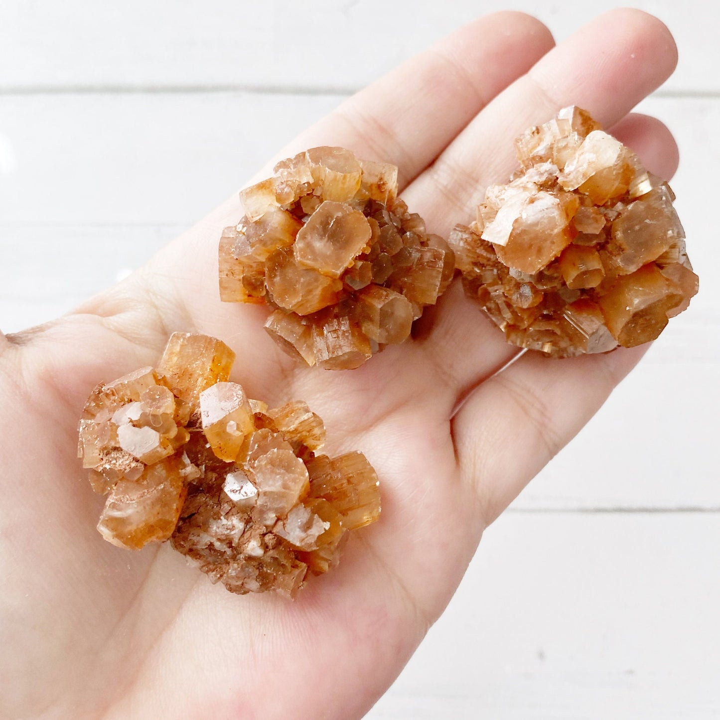 Raw Aragonite Cluster