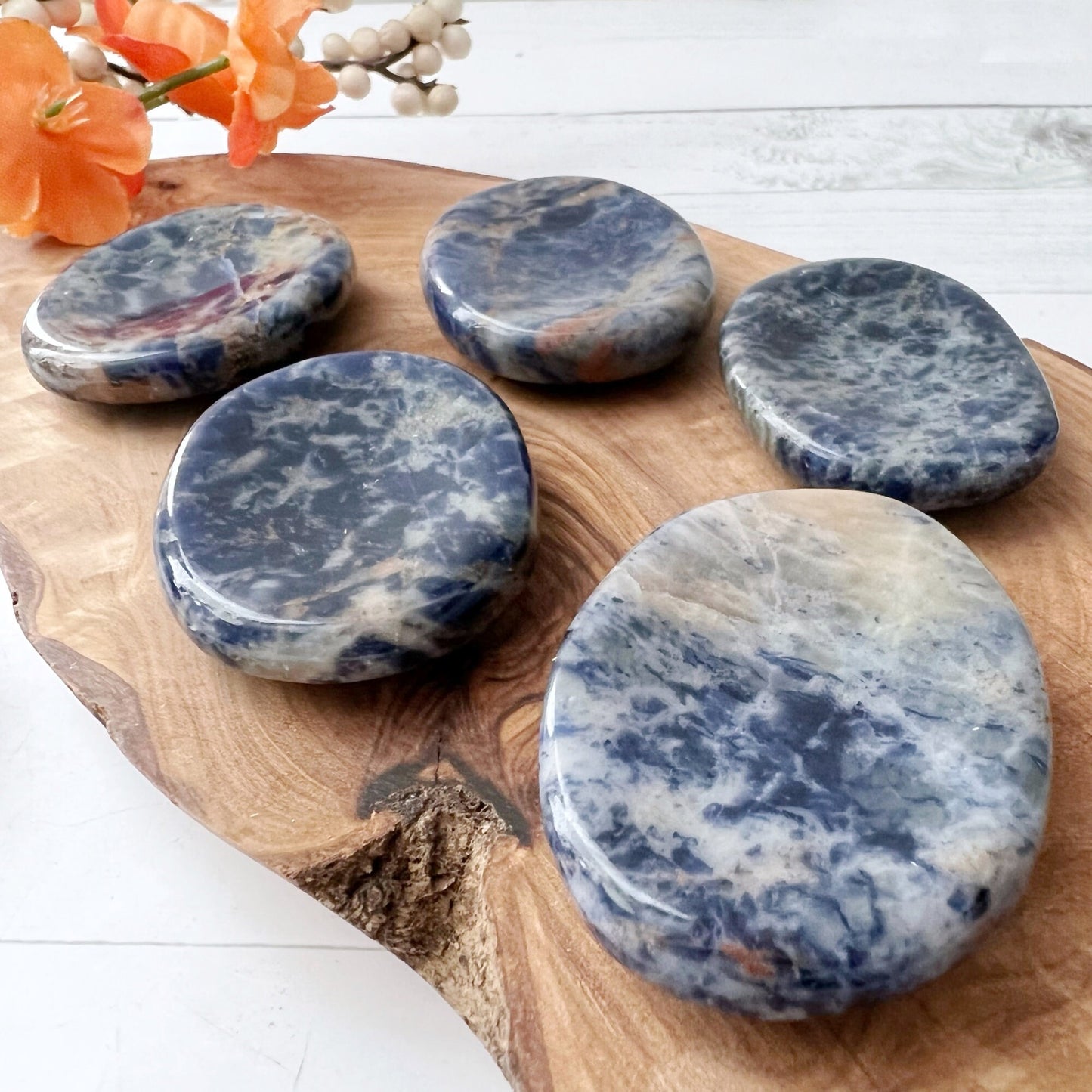 Sodalite Worry Stone
