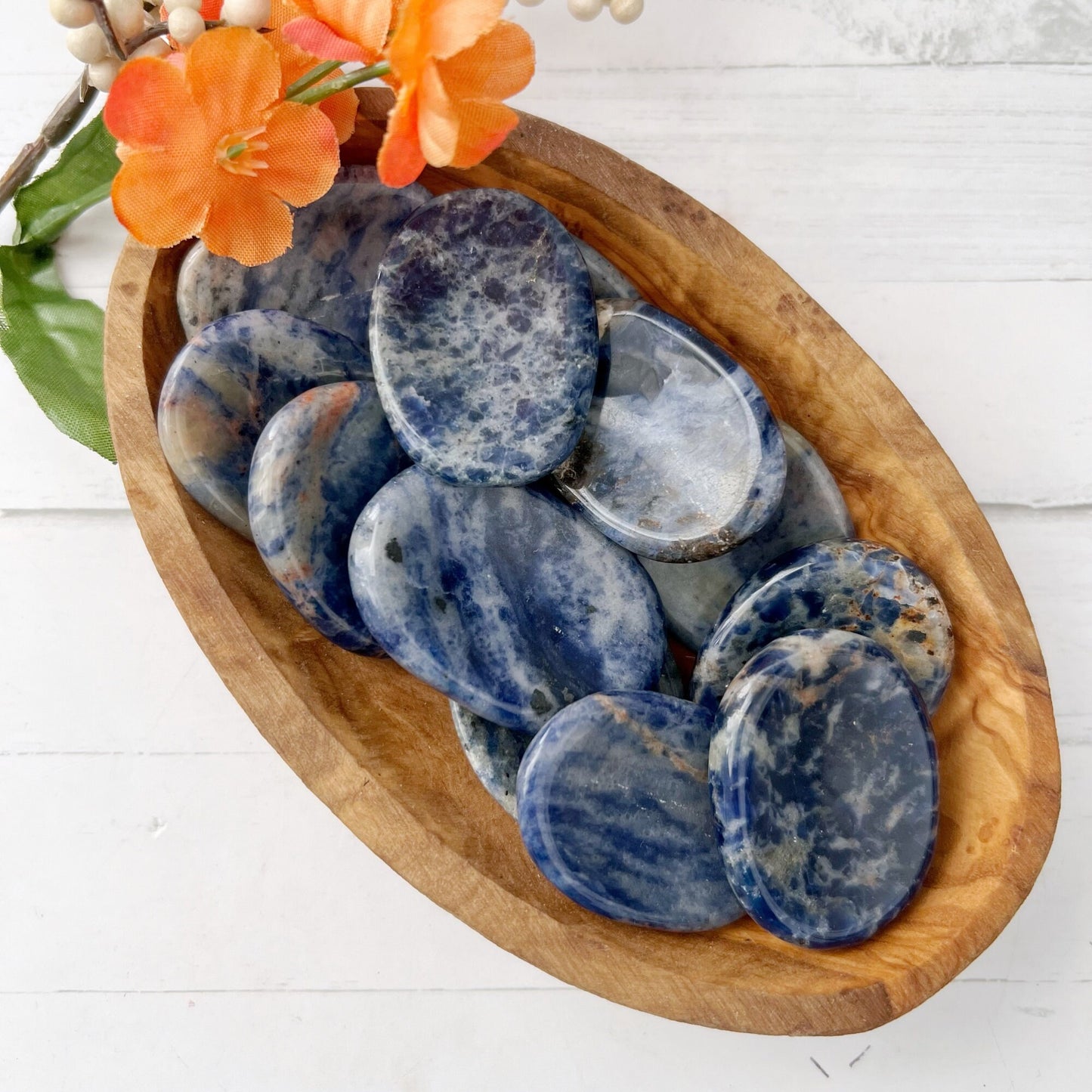 Sodalite Worry Stone