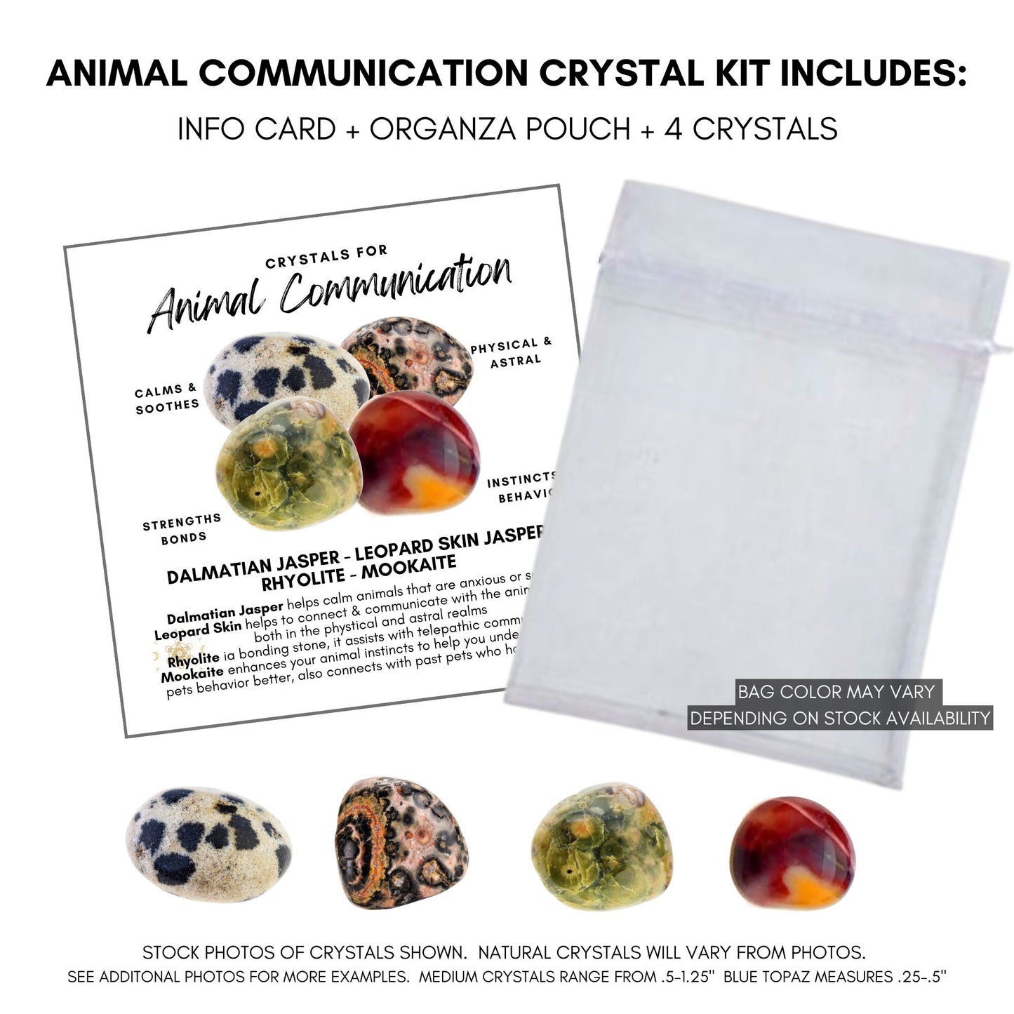 Animal Communication Crystal Kit