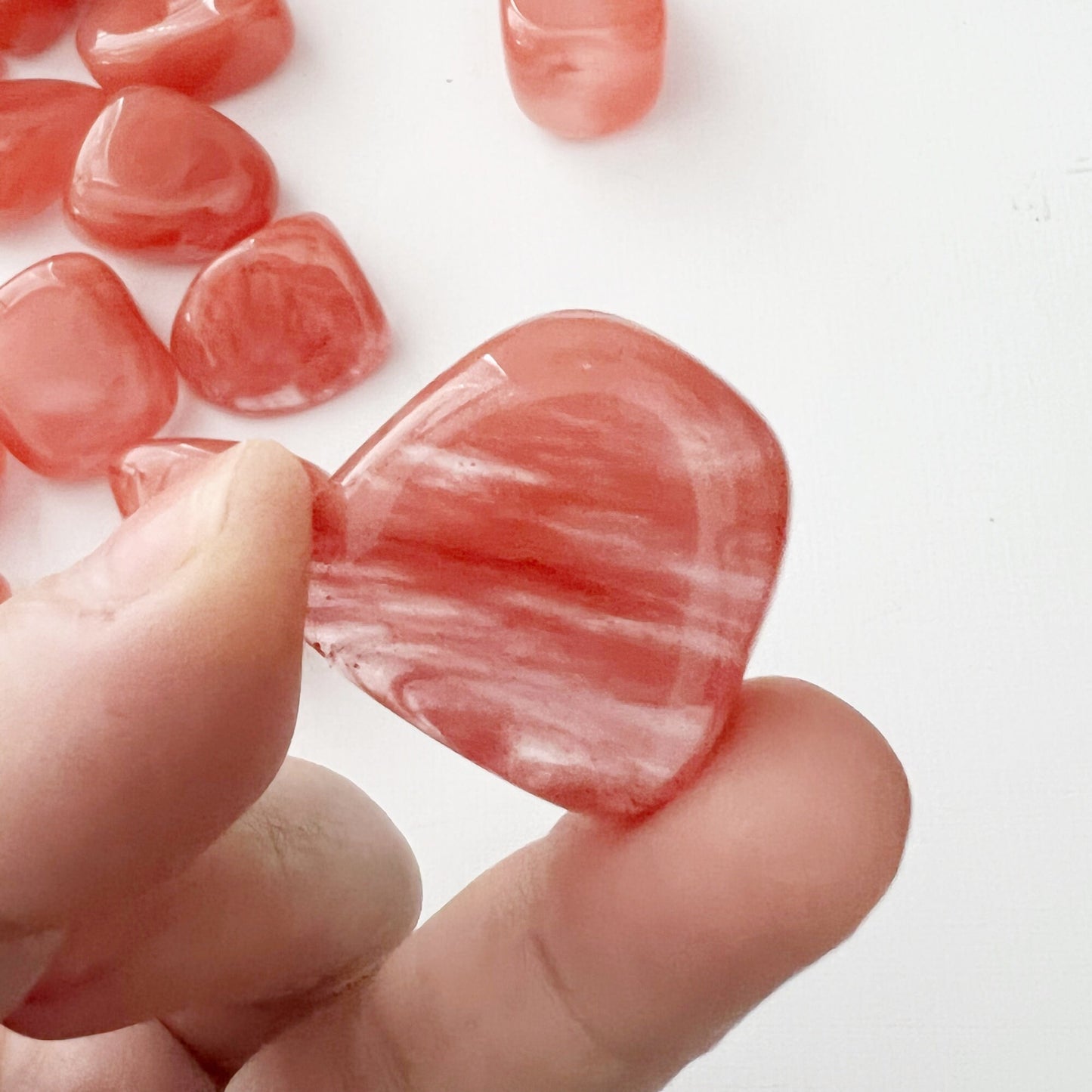 Cherry Quartz Tumbled Stones