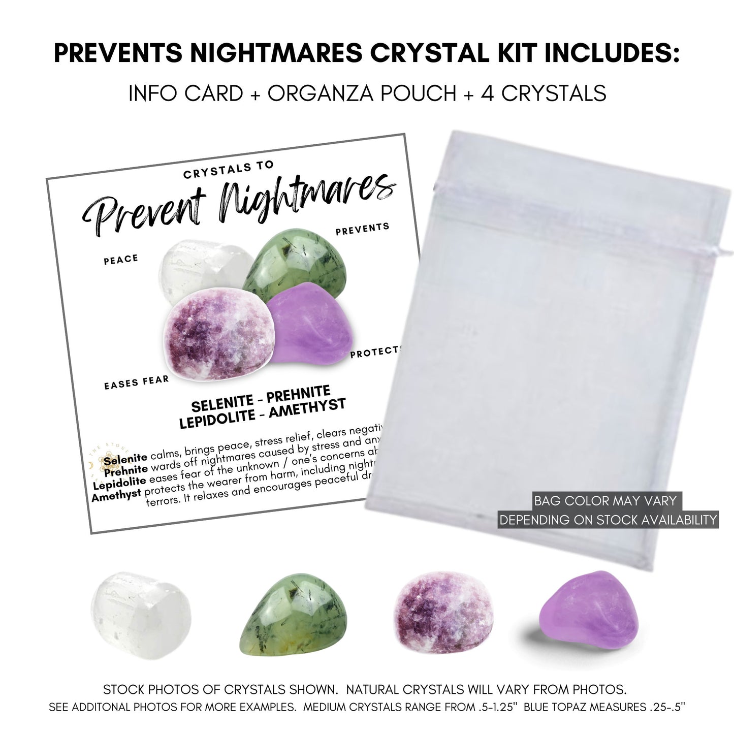 Prevent Nightmares Crystal Kit